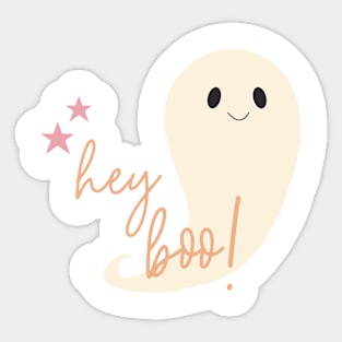 Hey Boo 1 Sticker